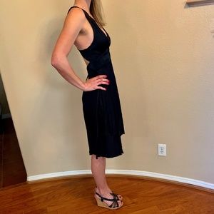 bebe Black Rayon/Silk Dress - size XS